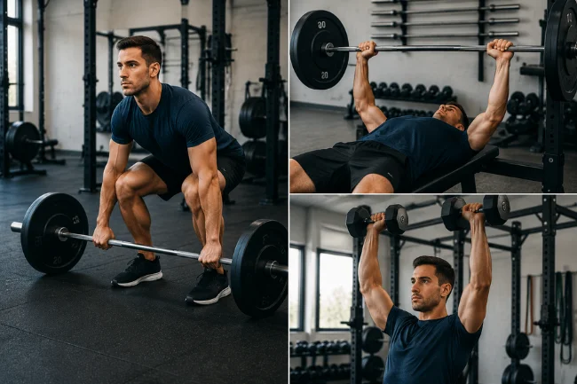Warmup for common strength exercises