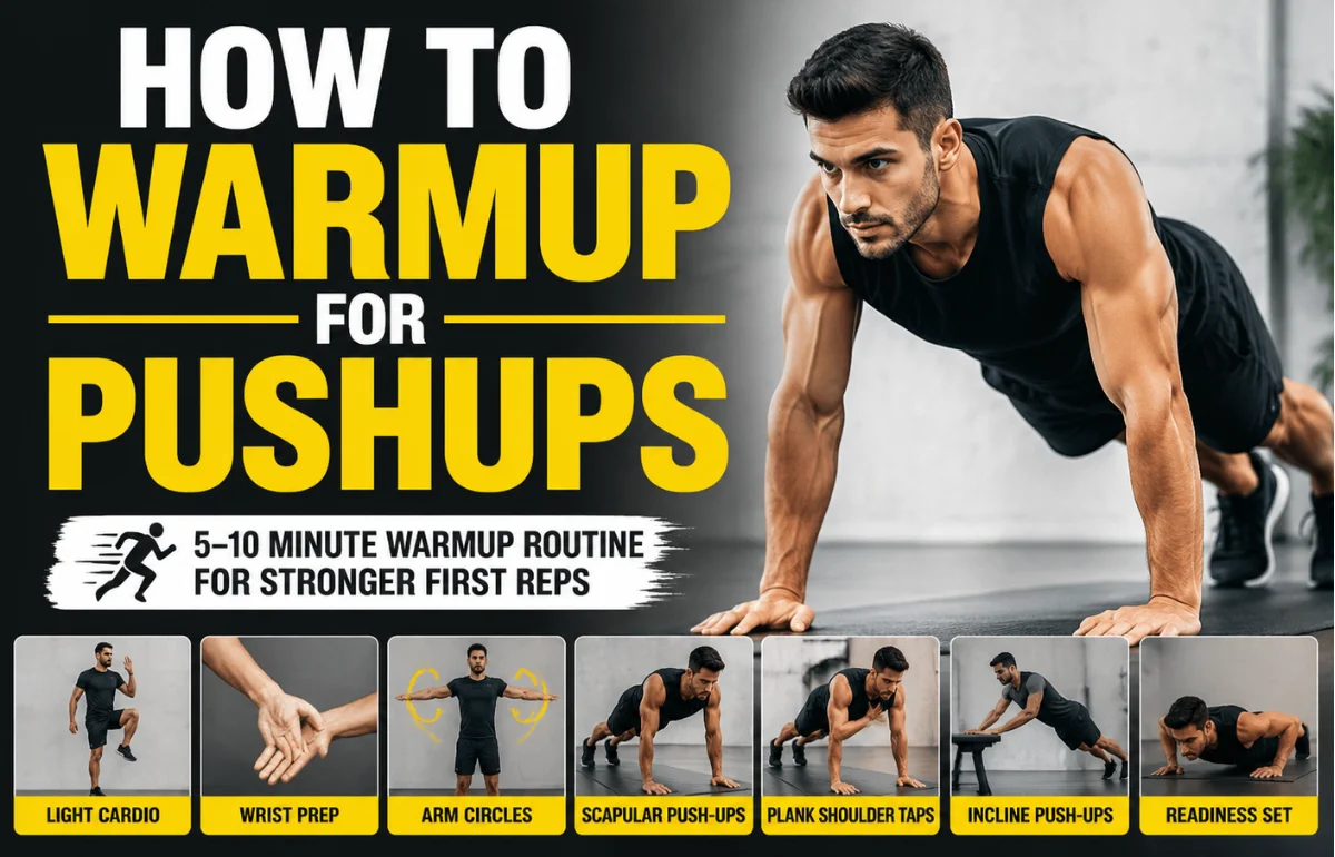 How to Warmup for Pushups routine guide