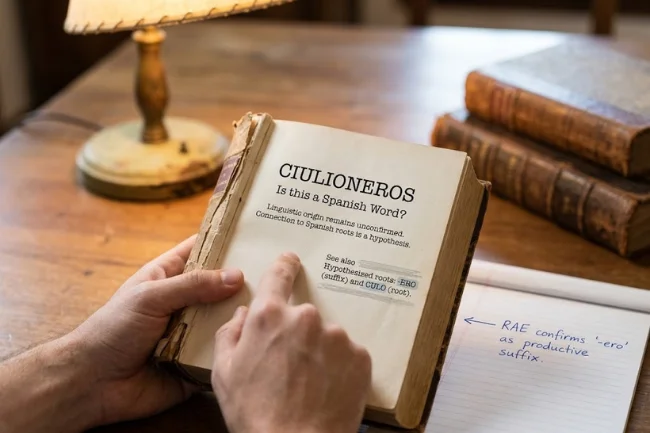 Ciulioneros Spanish Etymology Search