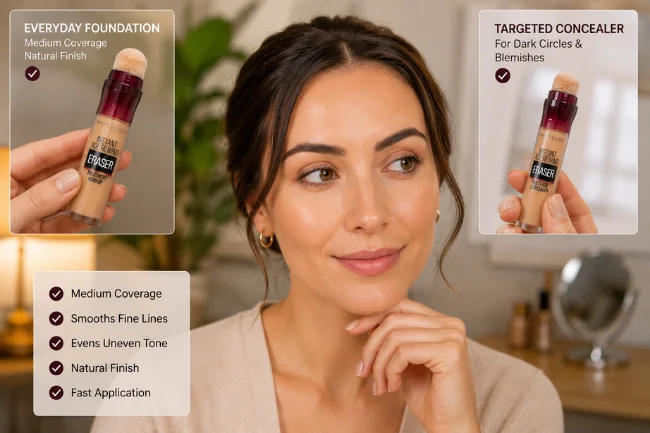 Maybelline Instant Age Rewind Eraser Treatment Makeup review