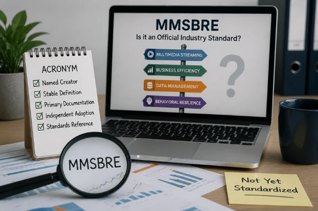 MMSBRE official industry standard analysis image