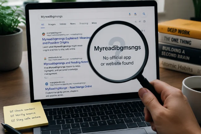 Myreadibgmsngs app or website search check