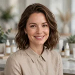 Professional portrait of Isabella Hart, beauty and self-care writer at Shiva Lord