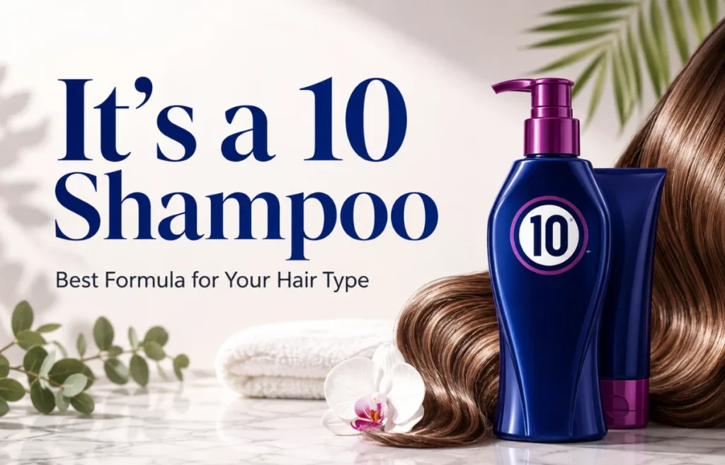 It's a 10 Shampoo for every hair type