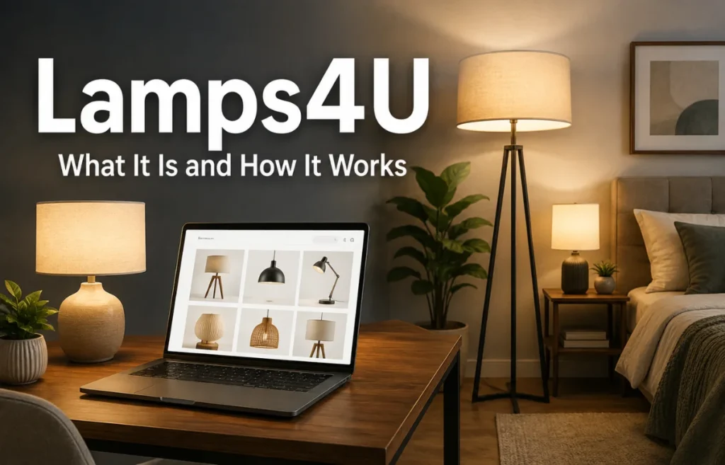 Lamps4U lighting guide with modern home lamps