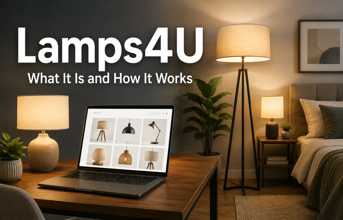Lamps4U lighting guide with modern home lamps