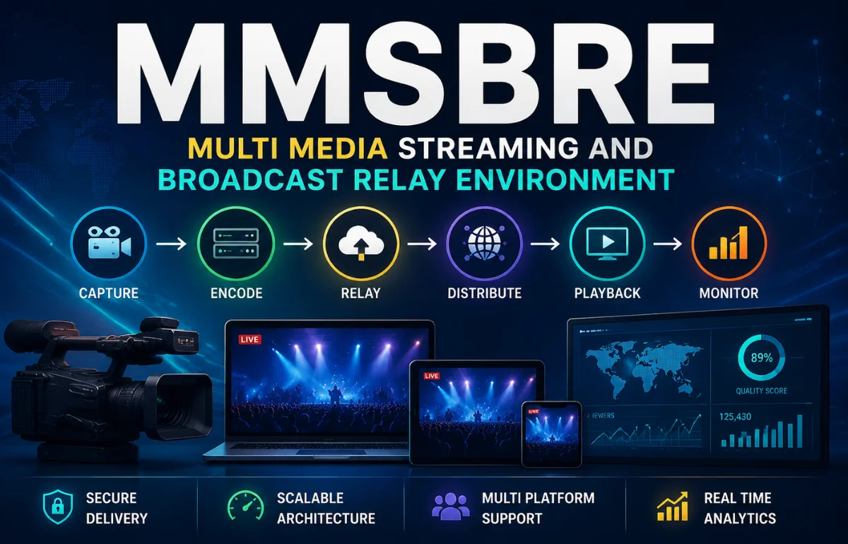 MMSBRE multimedia streaming architecture diagram