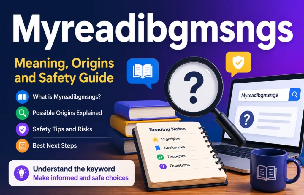 Myreadibgmsngs meaning and safety guide illustration