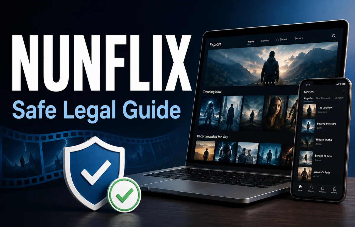 Nunflix safe legal streaming guide image