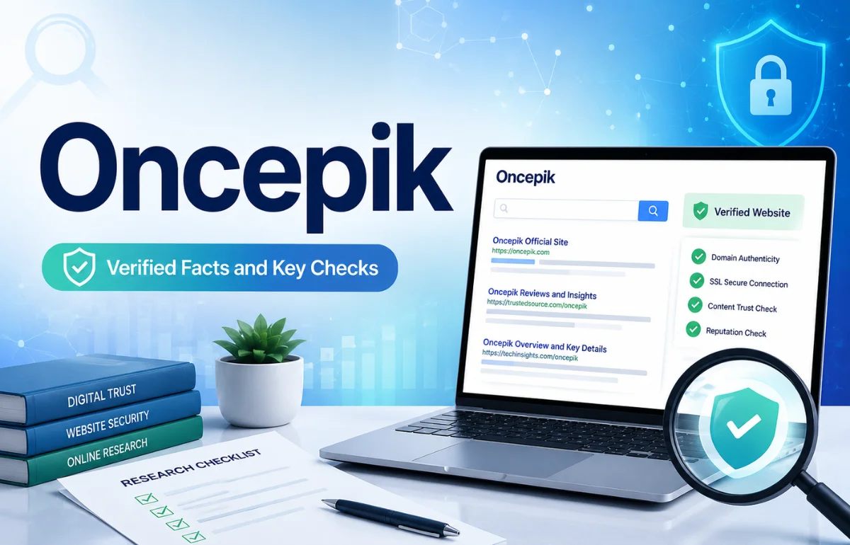 Oncepik verified facts and key checks
