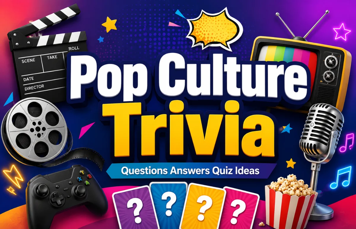 Pop Culture Trivia quiz ideas