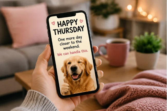 Positive Thursday Meme for friends
