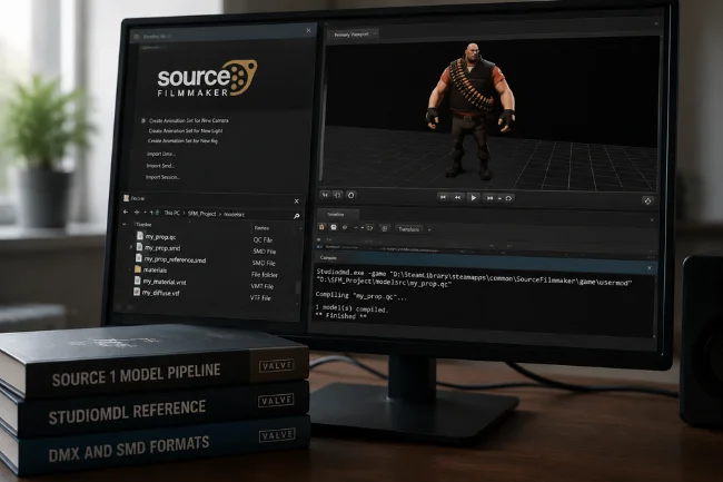SFM Compile Source 1 workflow setup
