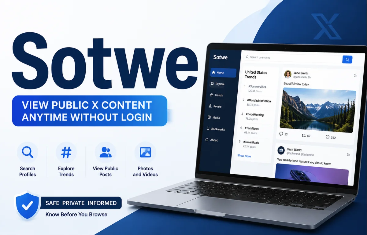 Sotwe Twitter viewer with public X content dashboard