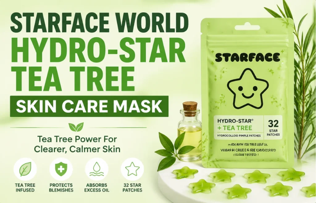 Starface World Hydro-Star Tea Tree Skin Care Mask patches