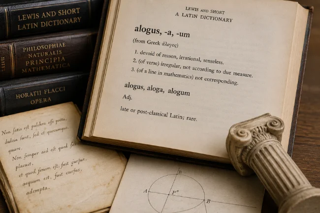 Alogum Latin origin
