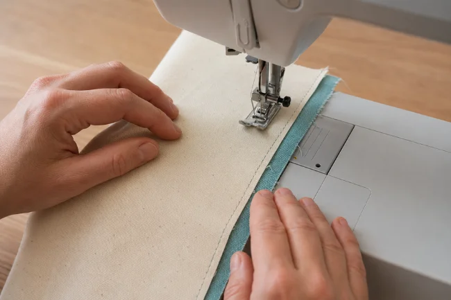 Nahttypen plain seam sewing