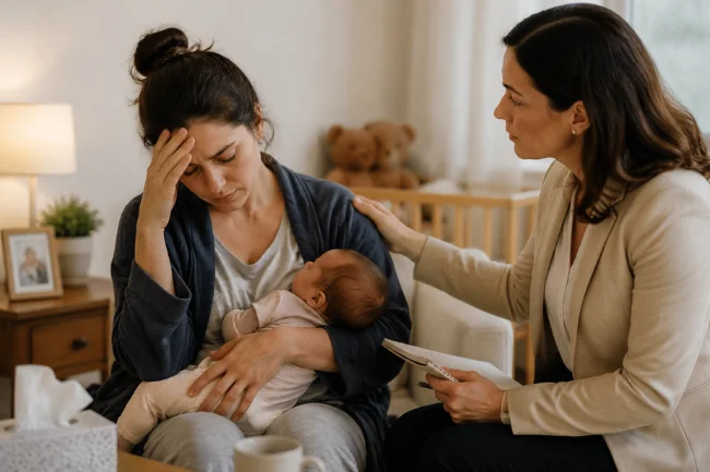 Opioid addiction during pregnancy postpartum support