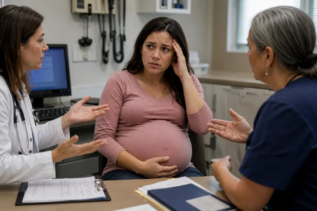 Opioid addiction during pregnancy provider consultation