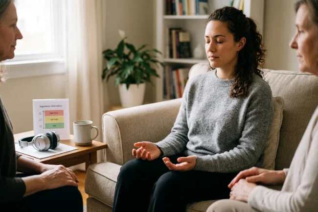 Somatic therapy group for trauma and opioid addiction.