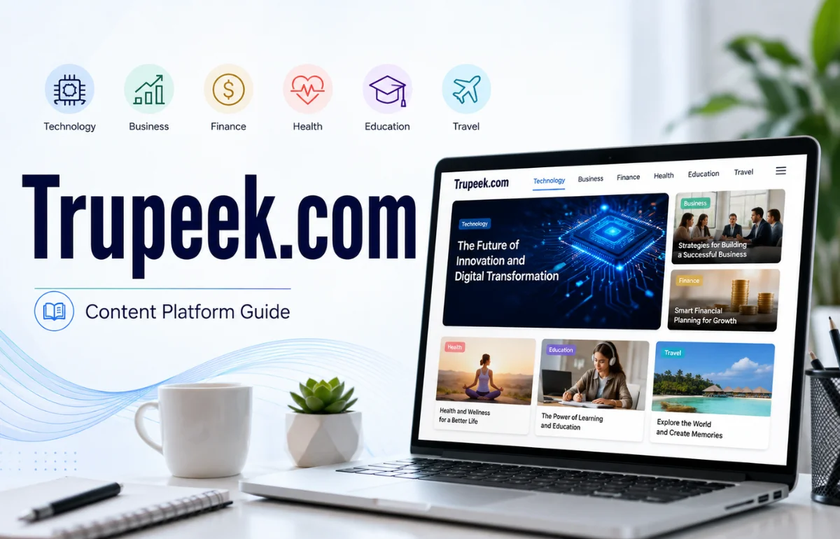 Trupeek.com content platform guide featured image