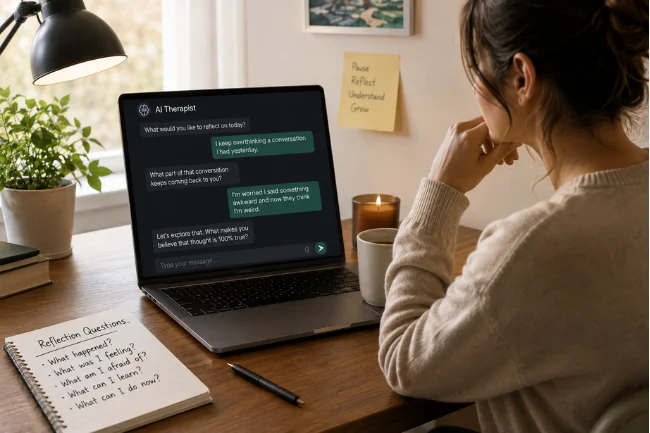 Free AI Therapy for Overthinking