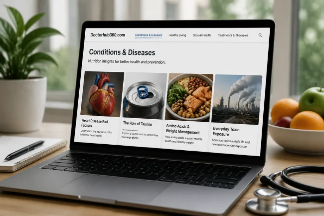 Doctorhub360.com conditions and diseases health articles