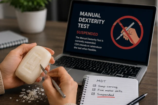 DAT Dental Aptitude Test manual dexterity test