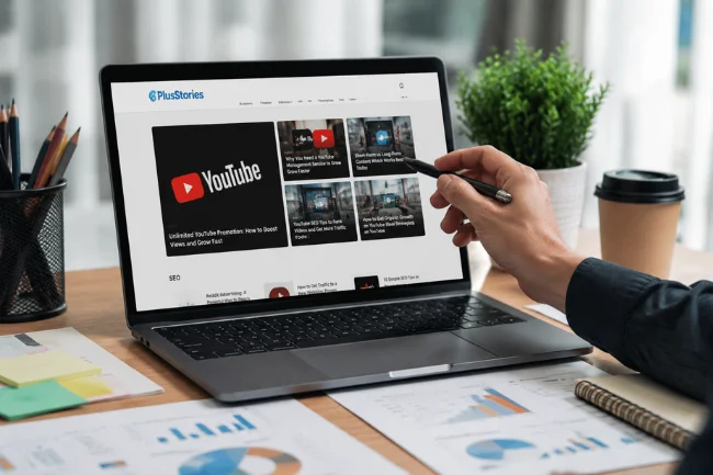PlusStories.com business and digital marketing content