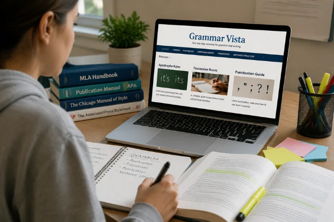 Grammarvista.com for students and learners