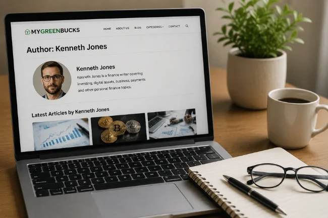 MyGreenBucks Kenneth Jones author profile review