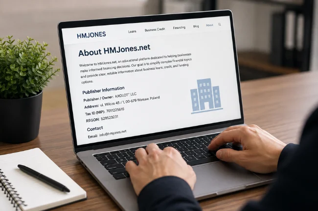 HMJones.net Publisher Information