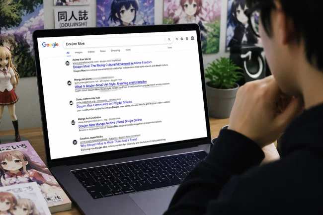 Doujen Moe cultural movement search analysis