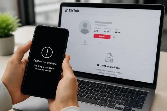 TikTok Story Viewer not working error