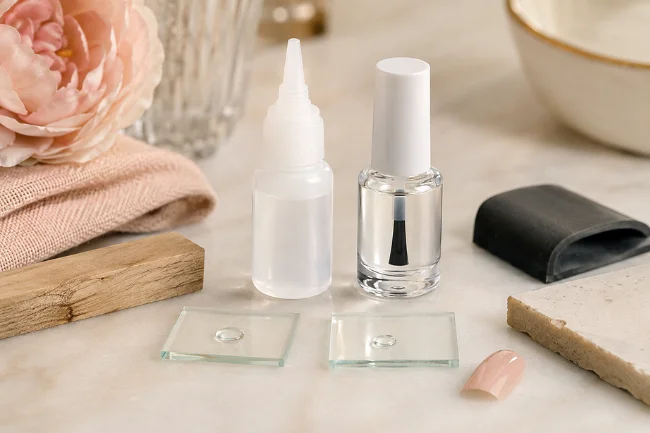 Super glue vs nail glue comparison