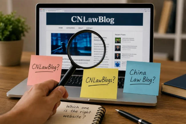 CNLawBlog name confusion guide