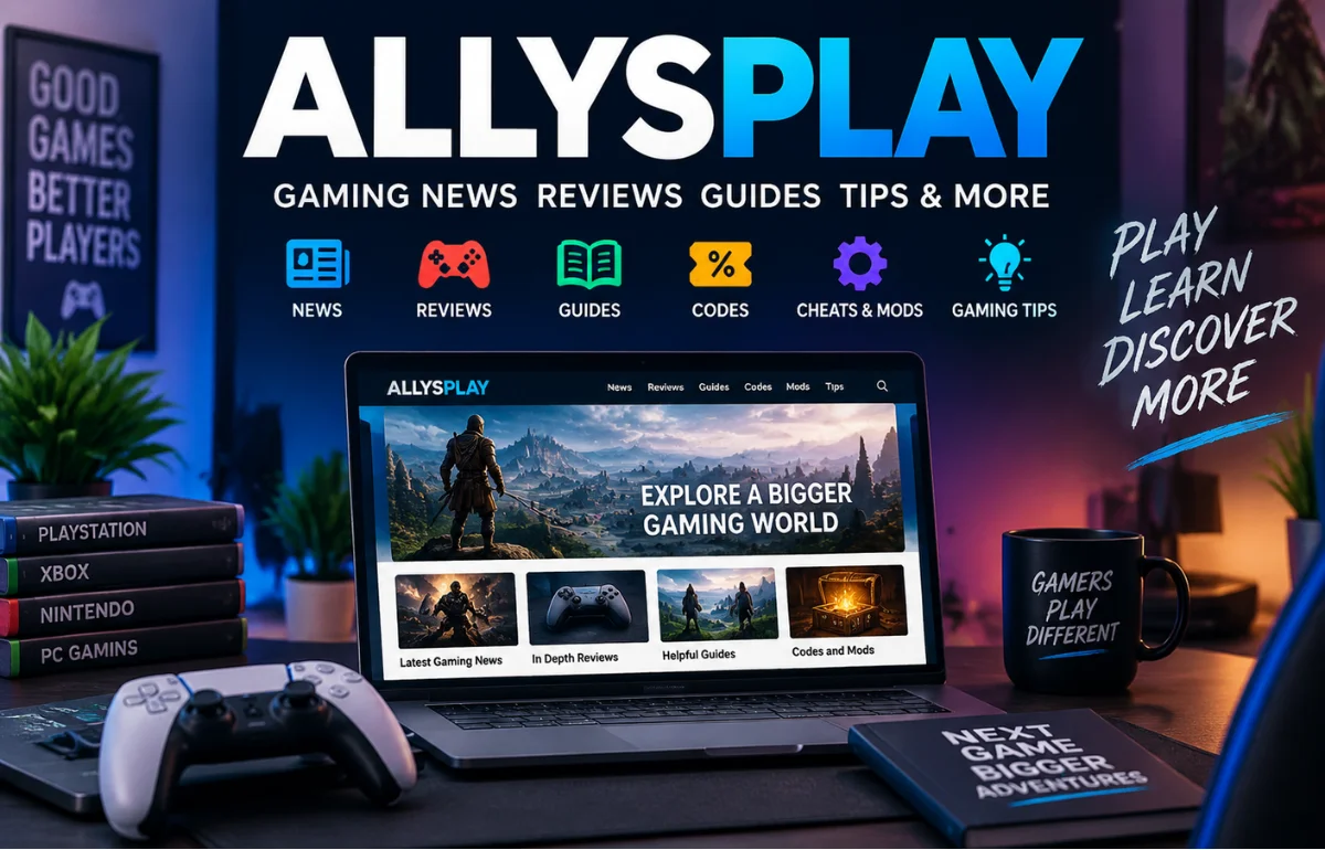 Allysplay.com gaming news and guides website featured image