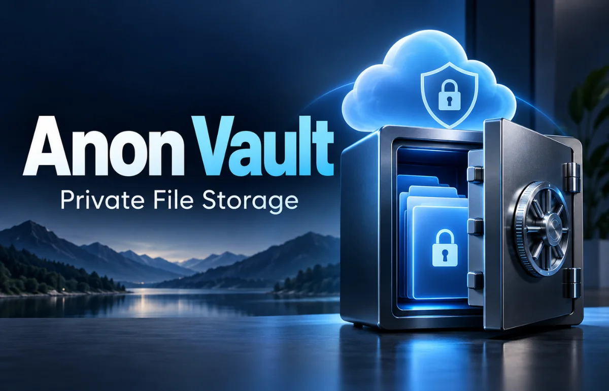 Anon Vault secure cloud storage solution for private files