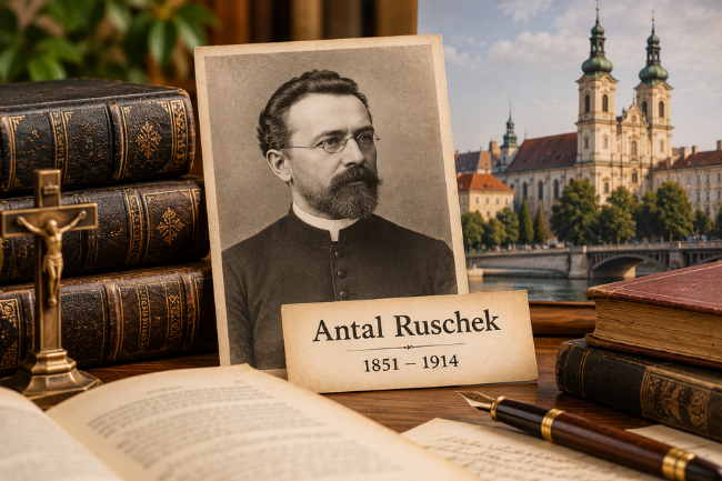Antal Ruschek Hungarian writer and clergyman