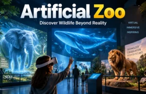 Artificial Zoo digital wildlife experience with virtual animals