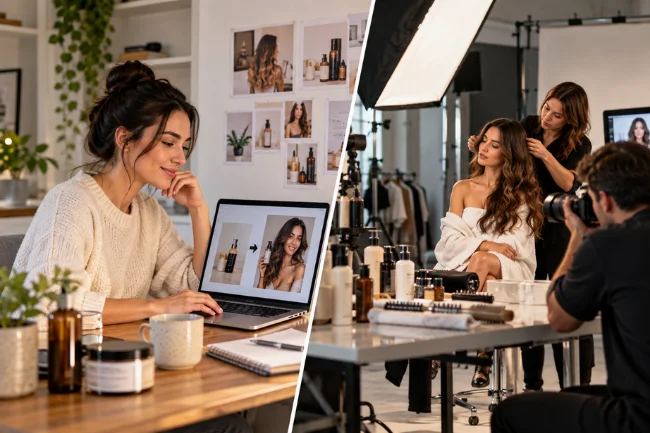 Add Person to Photo for Haircare Teams