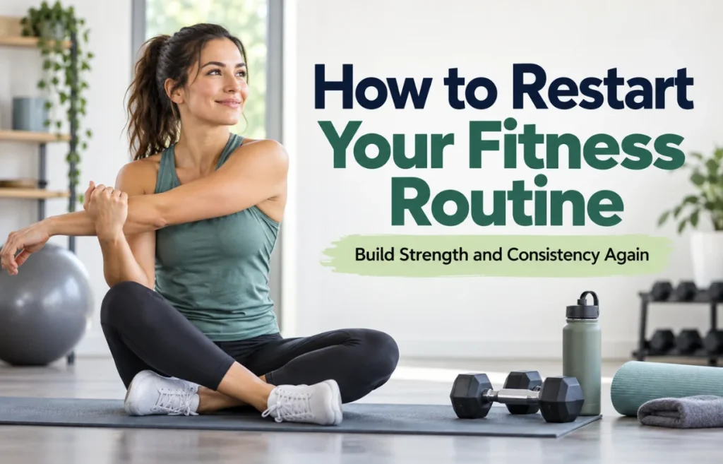 How to Restart Your Fitness Routine at Home