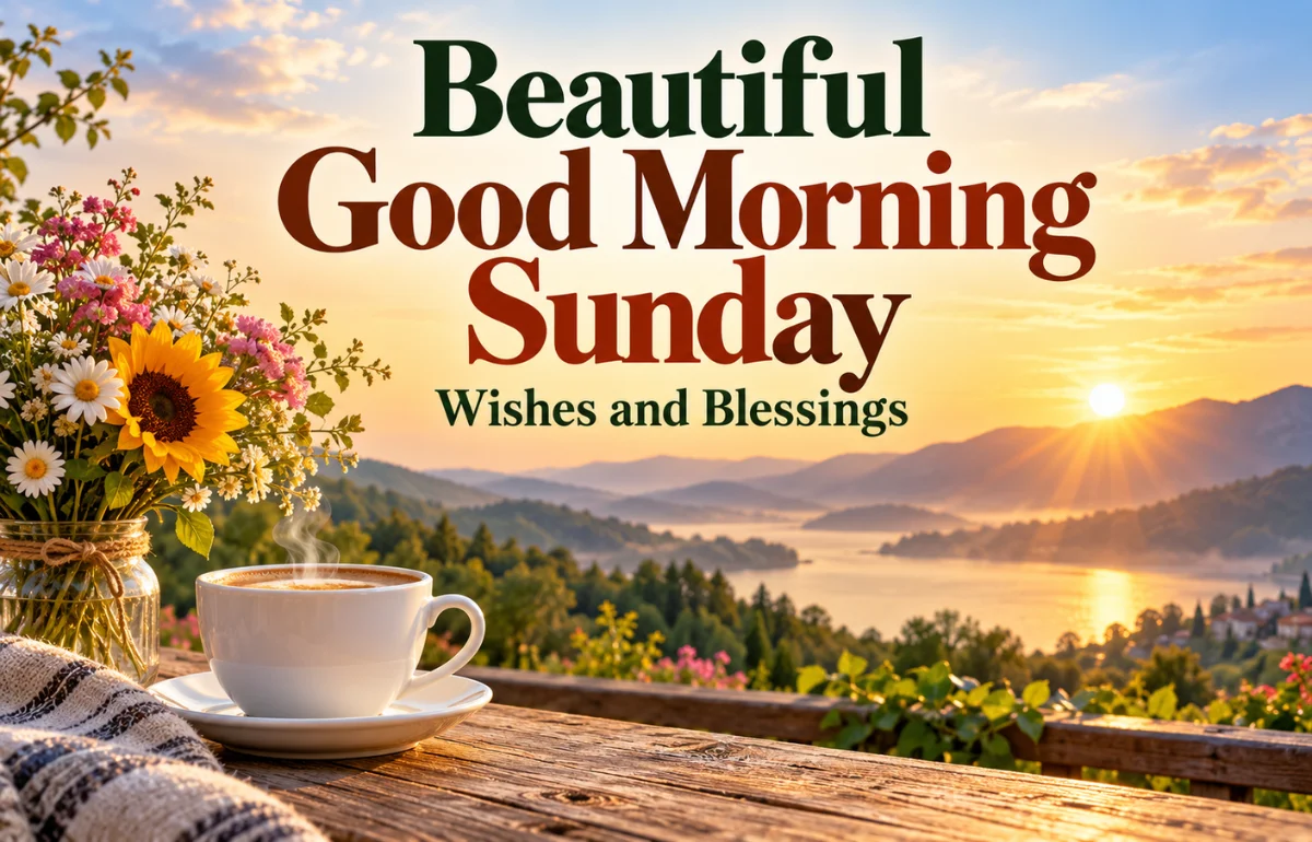 Beautiful Good Morning Sunday sunrise