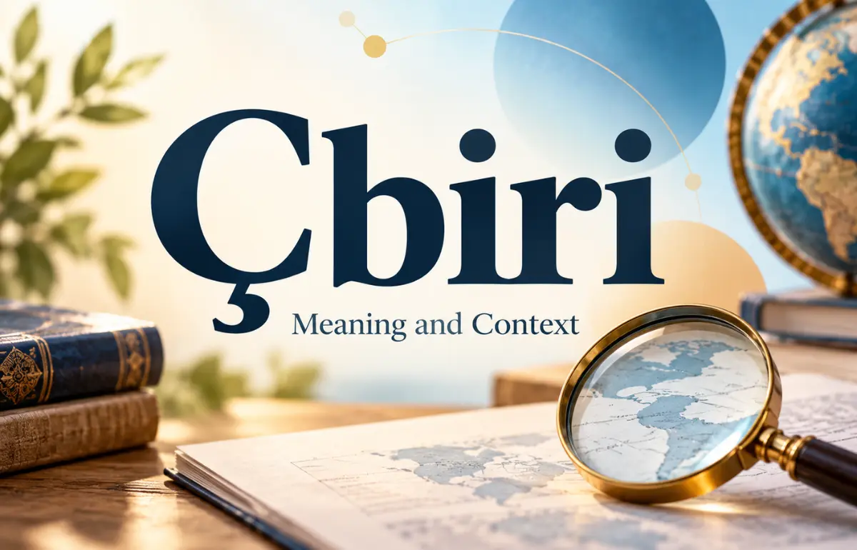 Çbiri meaning and context
