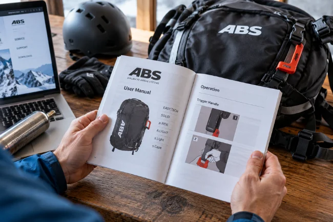 ABS Testauslösung manual check