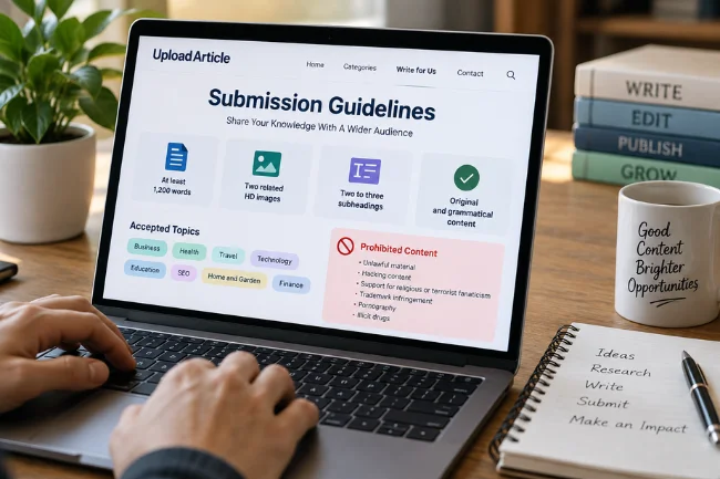 UploadArticle.com submission guidelines