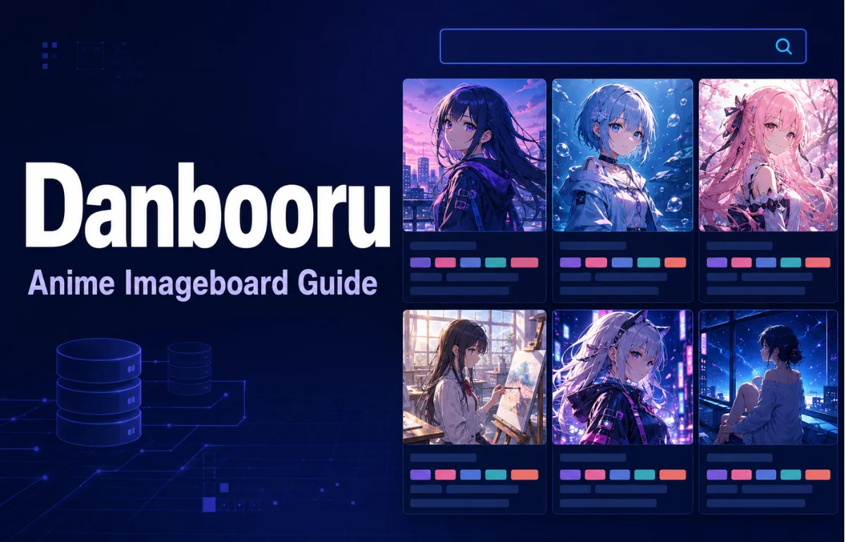 Danbooru anime imageboard guide