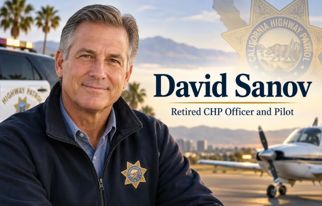 David Sanov retired CHP officer and pilot
