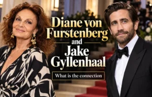 Diane von Furstenberg and Jake Gyllenhaal