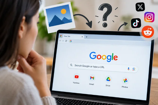 Search Google or Type a URL Meme origin
